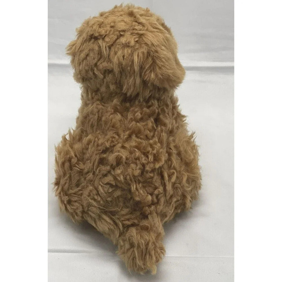 Miyoni Tots 8" Brown Plush Poodle Puppy Dog by Aurora - Picture 3 of 16